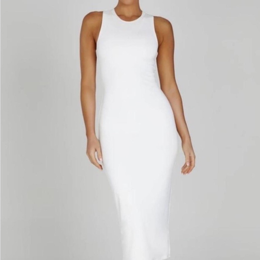 Meshki Jill Sleeveless Tank Midi Dress